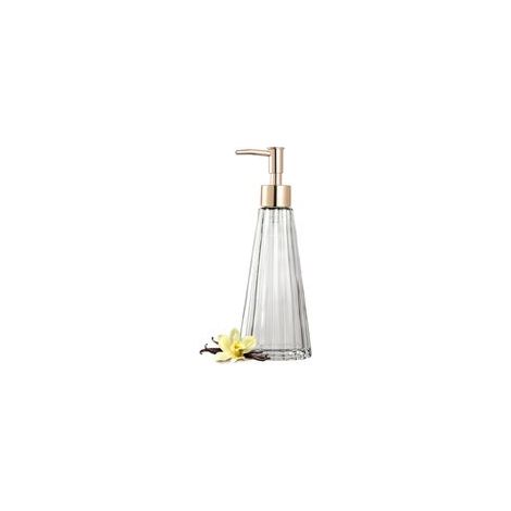 Distributeur de Savon Vintage en Verre 300ml Élégant pour Salle de Bain, Cuisine, Accessoires Décoratifs avec Pompe