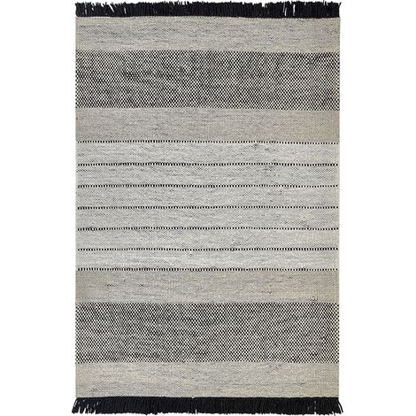 Teppich YAZLIK Beige 160 x 230 cm Wolle