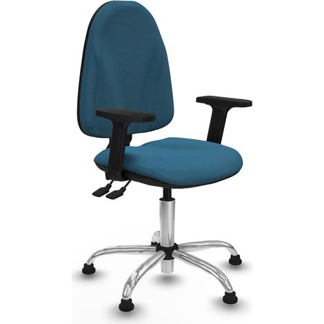 piqueras-y-crespo Algarra AS chaise bureau vert pétrole (1/3)
