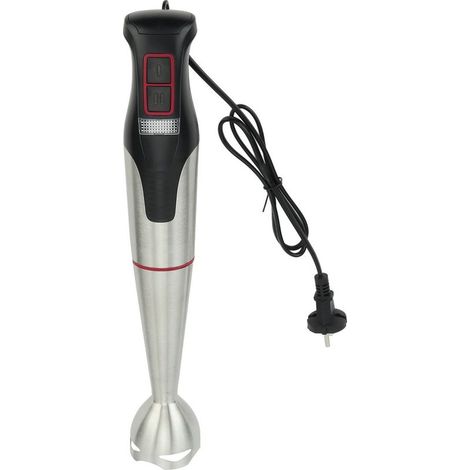 Mixeur plongeant électrique 800 W multifonction avec poignée et lame en acier inoxydable pour soupes, prise européenne 220 V (1/5)