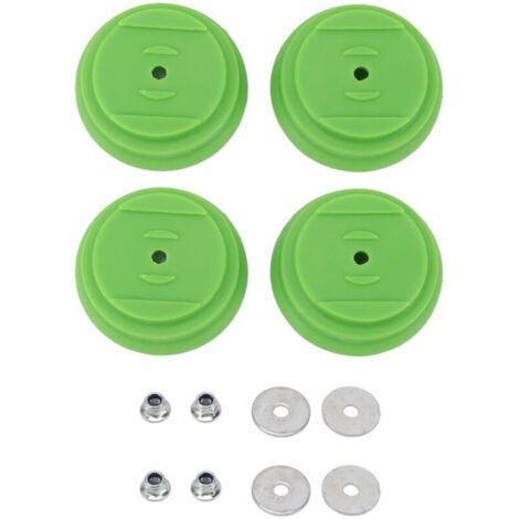 Telo di copertura in plastica per tosaerba, accessori per utensili elettrici, set di tappi per tosaerba da giardino e agricoli