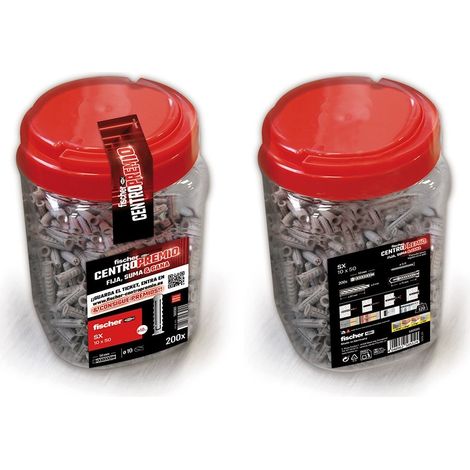Cheville Fischer Sx ø10x50 Fixation Polyvalente Pour Matériaux Pleins Et Creux - Fischer