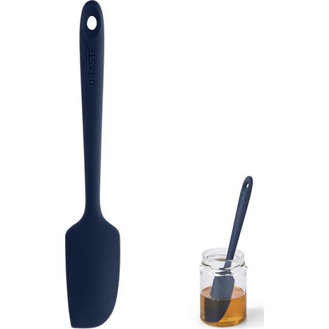Kleiner Silikon Spatel, 315°C hitzebeständig, Midnight Blue, 22,7 cm