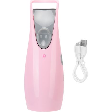 Curleur de Cils Électrique USB Rechargeable Portable Rose - Outil de Bouclage Durable (1/5)