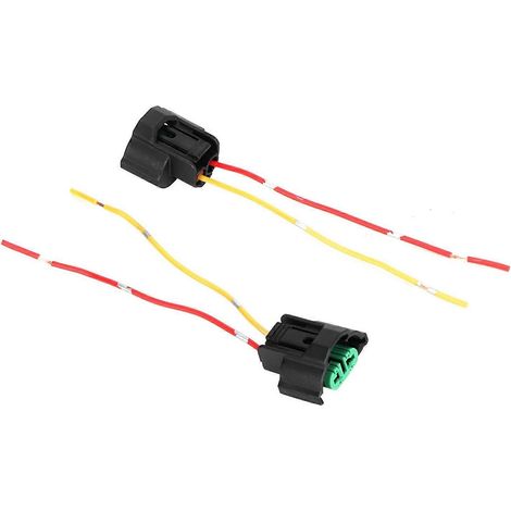 Adaptateur de prise pour voiture/moto, câble de connexion pour douille de lampe, support de lampe, connecteur de câble pour H8 H11 (1/5)