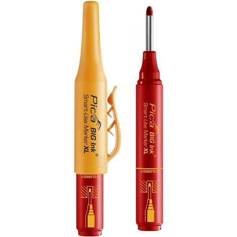 PICA Marqueur permanent Big-ink rouge - 170/40