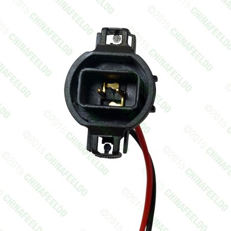 Automotive fog light adapter socket 5202 H16 2504 PS24W socket wiring harness male/female conversion cable (1/4)