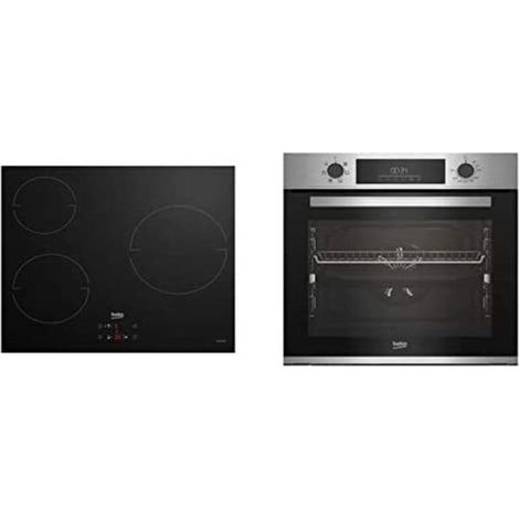 Beko BBSE12340XD Four encastrable noir acier inoxydable