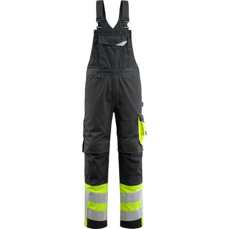 Mascot-15669-860 Sunderland Latzhose Safe Supreme Gr. 82C44 schwarz/hi-vis gelb