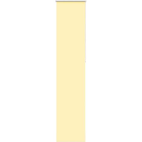 Verdunkelungsrollo Gelb 50x210 cm Stoffbreite 45,7 cm Polyester