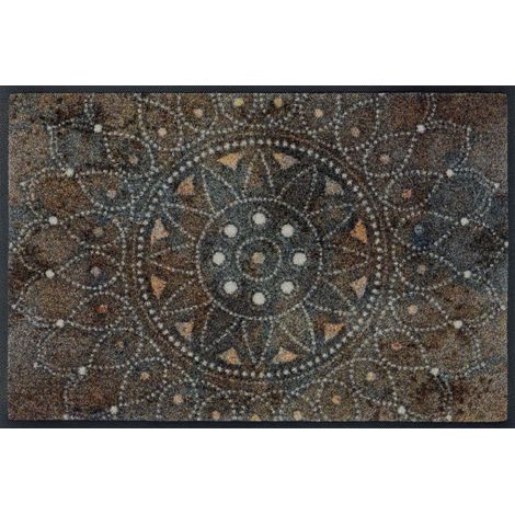 Paillasson, 40x60cm, intérieur et extérieur, Lavable, Multicolore (1/5)