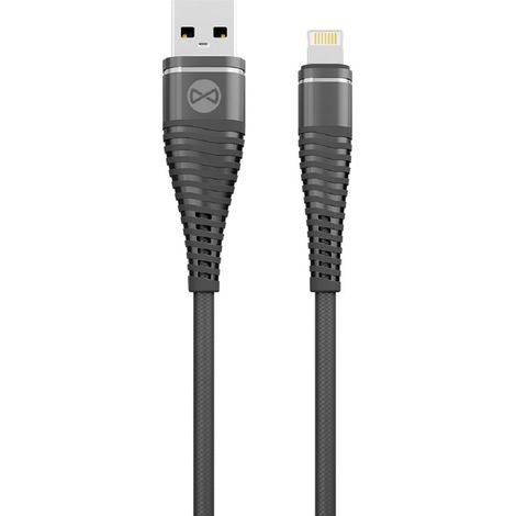 Forever Shark USB-C-Kabel, 1,0 m, 2 A, Schwarz (1/2)