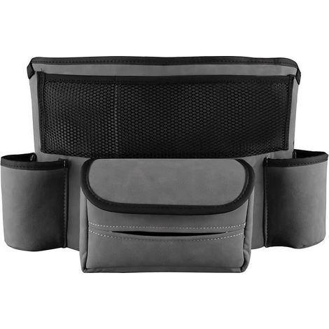 Sac de rangement de voiture pour siège arrière de voiture, porte-sac à main entre les sièges avant, durable, grande capacité (1/4)