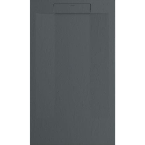 Plato de ducha pizarra SUEZ antracita  90x200 cm