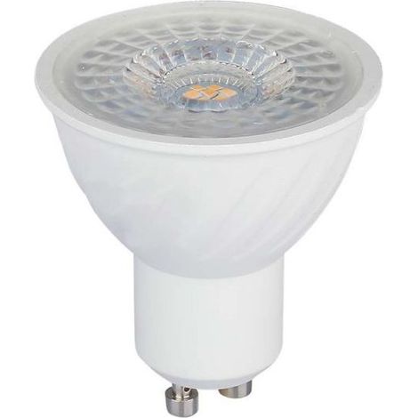 Spot LED GU10 6W 110° Samsung Chip V-TAC PRO VT-247 FS - 110 deg - Blanc chaud - 3000K