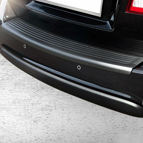 Protection Seuil De Pare-Chocs Arriére pour Fiat 500X 2014-2025 Foncé INOX (1/5)