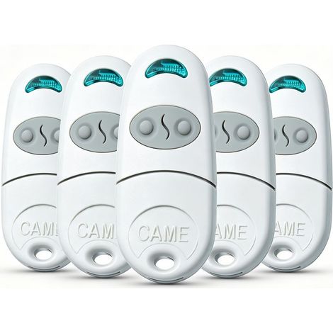 Came TOP432NA remote control, pack of 5. Fixed code frequency: 433.92 MHz. (1/5)