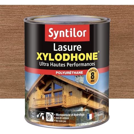 Lasure Xylodhone Ultra Hautes Performances 8 Ans Chêne Moyen Satiné 1L