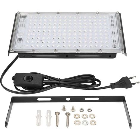 UlisemLED-Croissance-Lampe 200 W, IP65-Strahlung, 144 leuchtende Perlen, LED-Glühbirne für Innenpflanzen, Energieeinsparung, Quantum-Gehäuse (1/4)