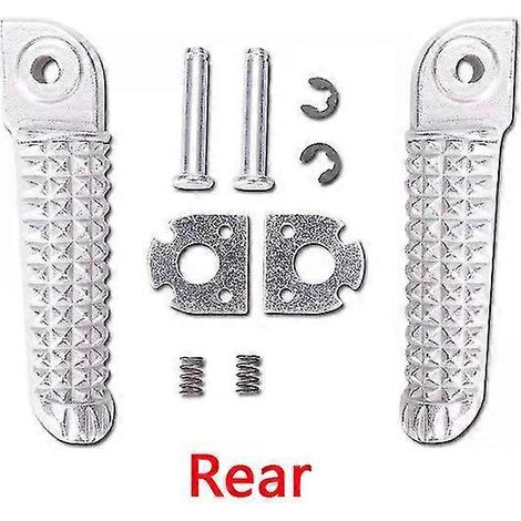 Fußrasten vorne/hinten für Yamaha YZF R1 R6 R31525 MT 07/09 XJ6 FZ1 FZ6 FZ8 Motorrad-Fußrasten Pedal – hinten (1/5)