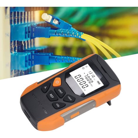 Wattmètre optique à batterie lithium-ion, multimètre, appareil infrarouge tout-en-un, double alimentation, testeur d'atténuation optique 30 km, wattmètre G9 (1/5)