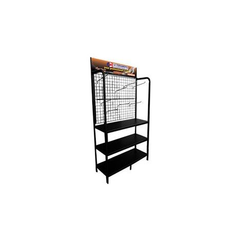 espositore utensileria con ripiani cm 100x40x170h