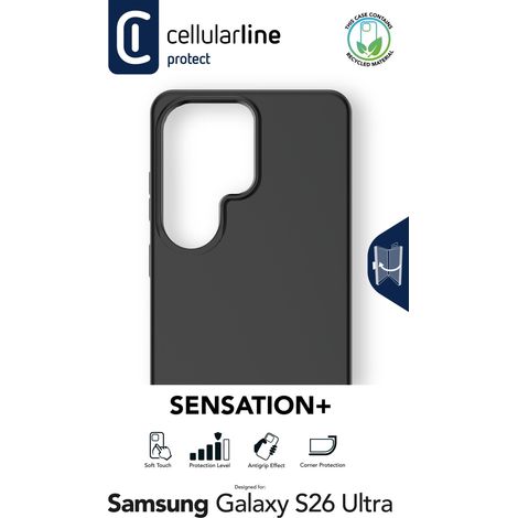 Cellularline Sensation+ - Galaxy S26 Ultra Funda de silicona soft-touch (1/2)