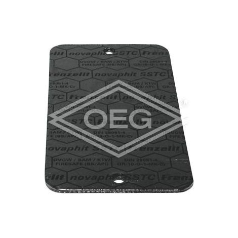 Joint pour piège de gaz échappement 201 x 99 x 2 mm