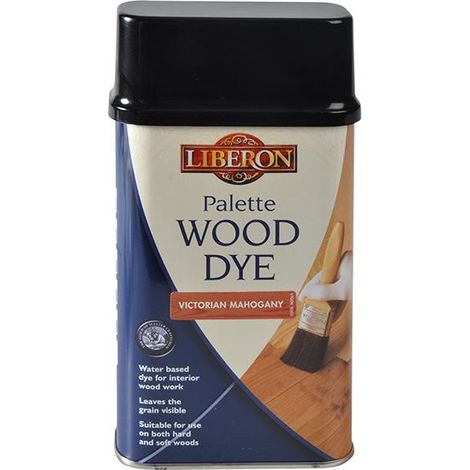 Liberon Interior Floor and Woodwork Palette Wood Dye - Victorian Mahogany 500ml