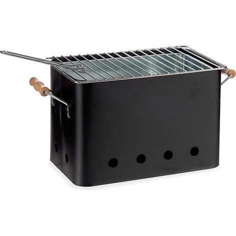 La-dehesa Tragbarer Schwarz Kompakter Barbecue