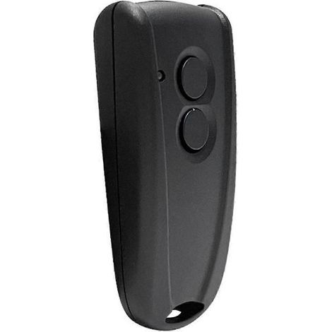 Remote Control for RSE2 RSC2 Garage Door Remote Control 433MHZ Wireless 2-Button Rolling Door Remote Black (1/4)