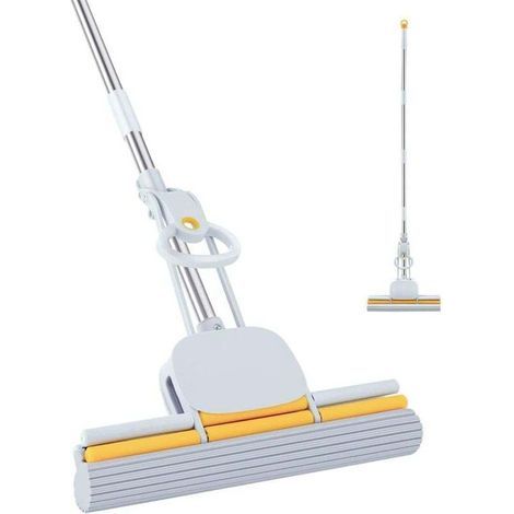 Balai éponge PVA pour nettoyage du sol, serpillère auto-essorante pour carrelage de cuisine et salle de bain (1/4)