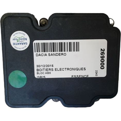 [PRODUIT D'OCCASION] Unite Hydraulique Abs DACIA Sandero ♻️ Ref Oe. 90sandero2 - Garantie à vie (1/5)