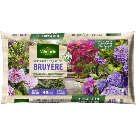 Véritable Terre de Bruyère - 40 L Vilmorin (1/2)