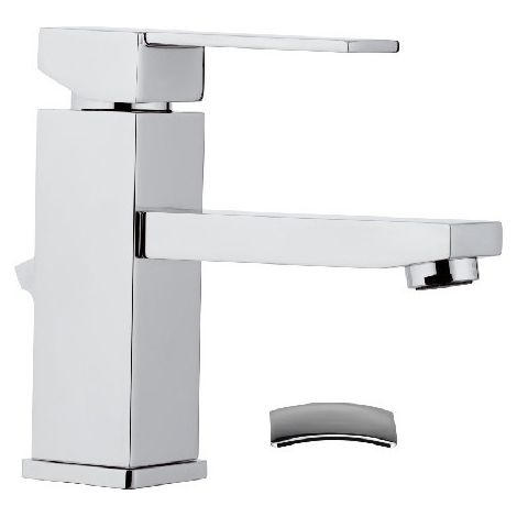 Miscelatore qubika per lavabo design moderno completo di piletta Piletta di scarico: No (1/2)