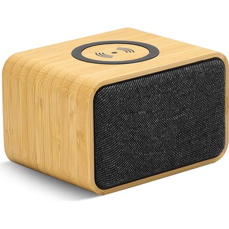 Enceinte Bamboo avec chargeur induction (1/5)