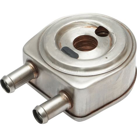 Radiatore olio (scambiatore di calore), termoflot per Fiat, Massey Ferguson, Perkins, Landini, codice OEM 2486A203, 2486A206, 2486A219, 473 765, 473765, 476811, 703562, P2486203, P2486A206 (1/5)