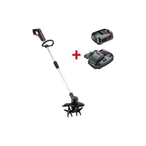 Cultivateur sans fil TL 1820 – Batterie lithium-ion 18V – Couteau en métal 4 étoiles – Pour travail du sol efficace – Al-Ko (1/3)