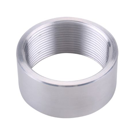 Bouchon de raccord de tuyau en aluminium à souder, filetage femelle NPT 2", compatible avec la plupart des voitures (1/5)