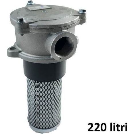 Filtro de retorno de aceite de tanque de 220 litros con soporte de tanque 63052002200