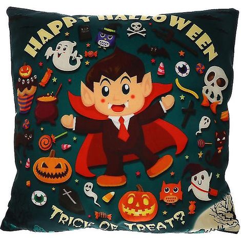 1 Kissenbezug für Halloween-Dekorationen