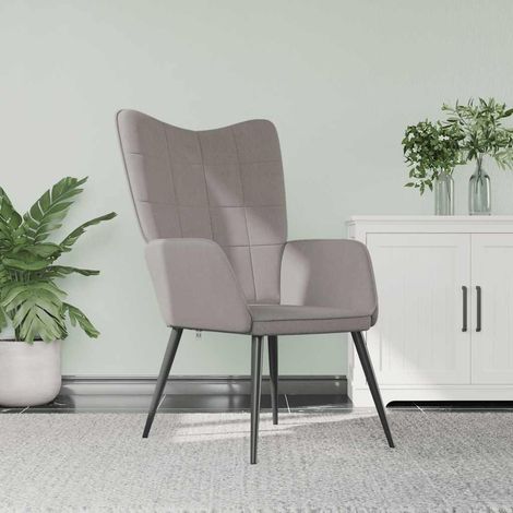 Relaxsessel Taupe Stoff vidaXL (1/5)