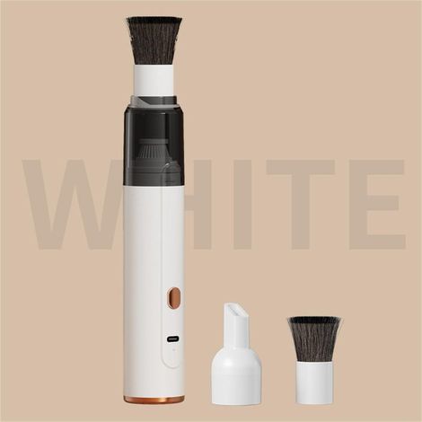 Nettoyeur de moulin à café : format portable 3,6 × 22 cm avec aspiration puissante – Mini aspirateur silencieux pour la maison, la cuisine et les voyages (blanc) (1/5)