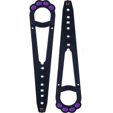 Latch Porte Chat - Fixation Sans Perçage - Ouverture Réglable 4 à 15 cm - Pour Portes Standard - 2 Pièces (1/5)