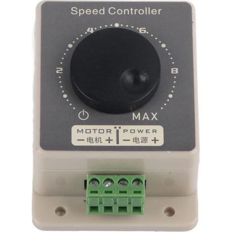 Moteur à Courant continu PWM, régulateur de Moteur à Courant continu PWM 12V/24V/36V/48V 20A commutateur de contrôle de Vitesse de Moteur Haute Puissance (1/5)