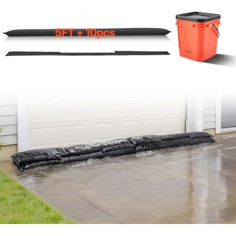 Barrière Anti-inondation Activée par l'Eau Sacs d’Inondation Lot (1/5)