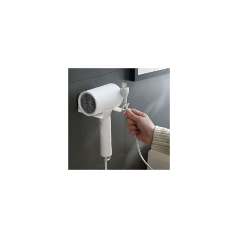 Soporte para secador de pelo, soporte adhesivo de pared para secador de pelo, soporte para secador de pelo sin necesidad de taladrar - Crezuo