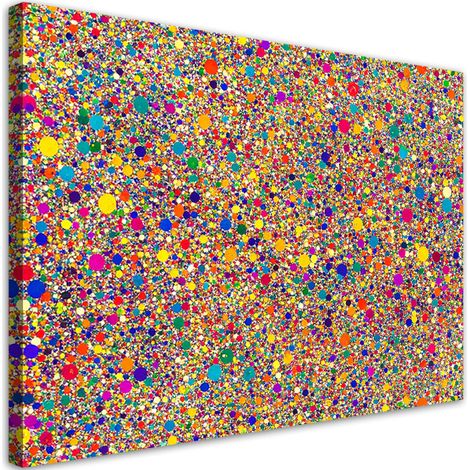 Wandbild Farbenfrohe Punkte Abstraktion 100x70 cm (1/5)