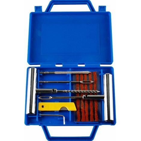 Hochleistungs-Reifenreparaturset, Autoreifen-Reparaturset mit Aufbewahrungsbox, Werkzeug für Mechaniker (1/5)