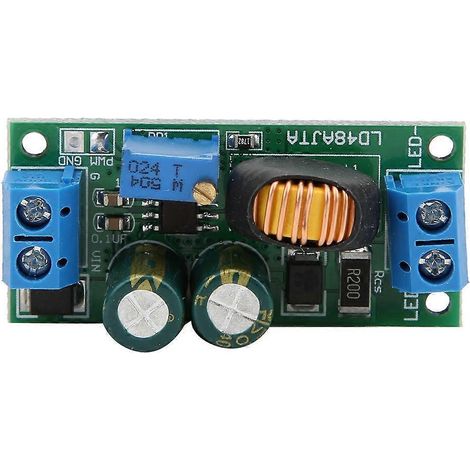 LED-Treibermodul LD48AJTA 72W DC 6-50V 1-3A PWM-Regler StromwandlerH 1A 8-50V mit Anschlussklemme
